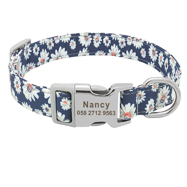 Personalisierbares Nylonhalsband