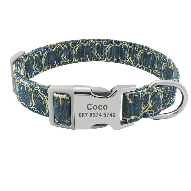 Personalisierbares Nylonhalsband
