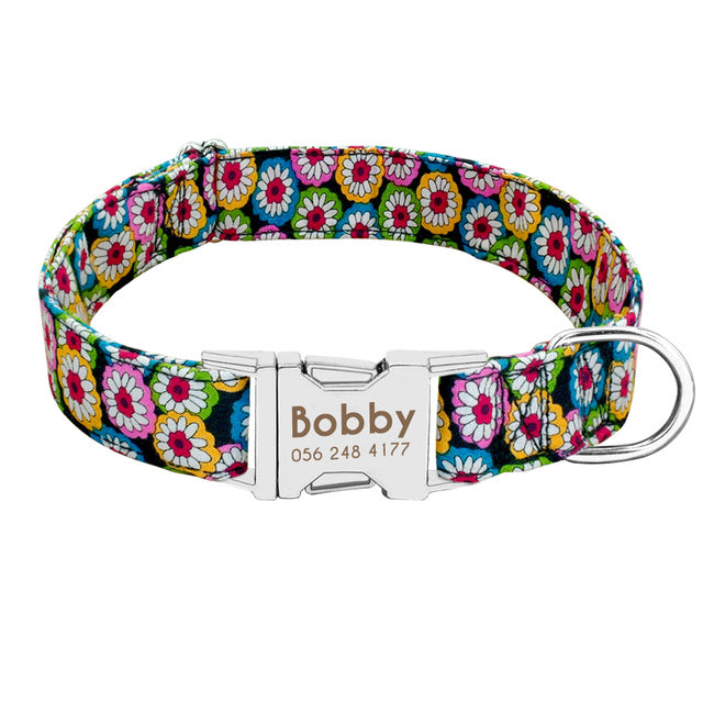 PETZEE® | Personalisierbares Nylon Halsband