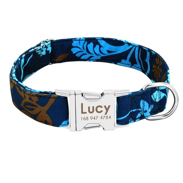 PETZEE® | Personalisierbares Nylon Halsband
