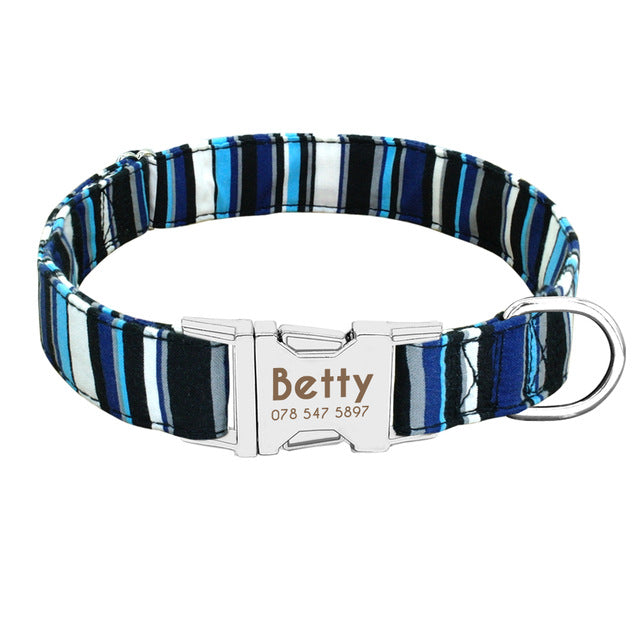 PETZEE® | Personalisierbares Nylon Halsband