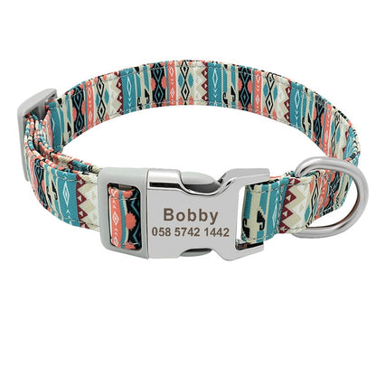 Personalisierbares Nylonhalsband