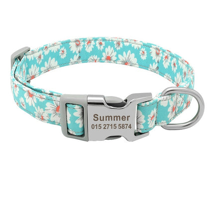 Personalisierbares Nylonhalsband