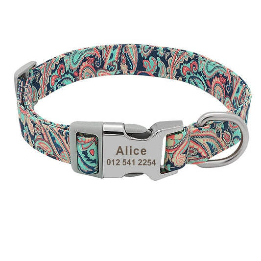 Personalisierbares Nylonhalsband