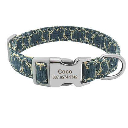 Personalisierbares Nylonhalsband